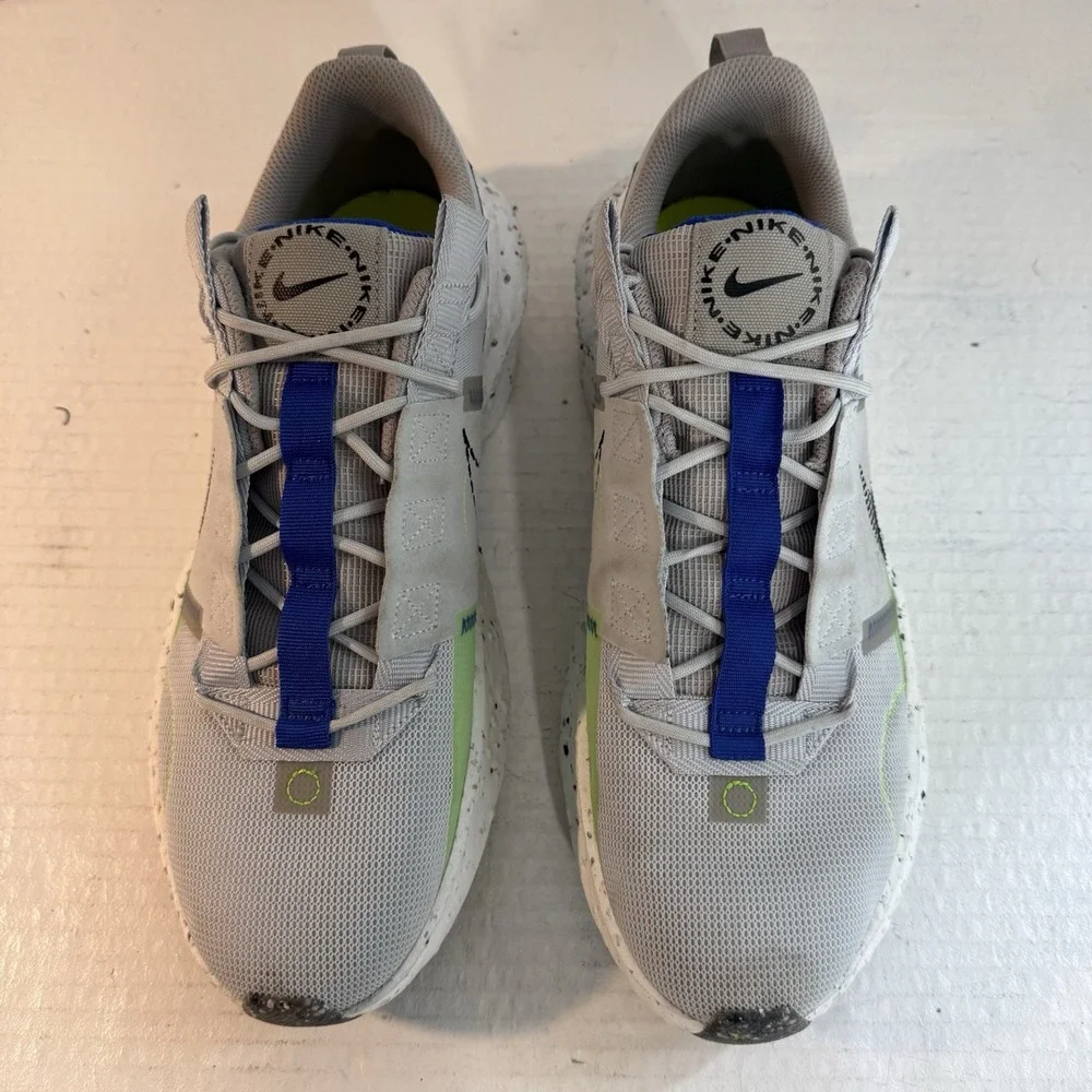 Nike Men's Sz 11.5 Sneaker Crater‎ Impact Speckle Sole Shoes Athleisure EUC MINT